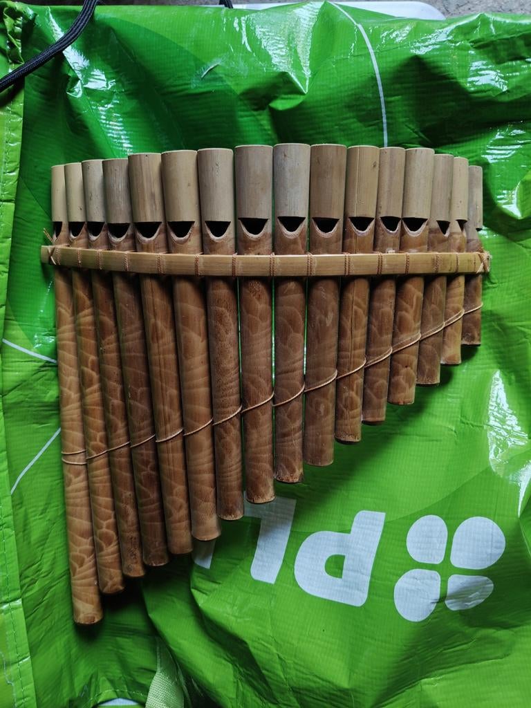 Mooie panfluit, Ophalen, Biels, Zo goed als nieuw, Minder dan 100 cm