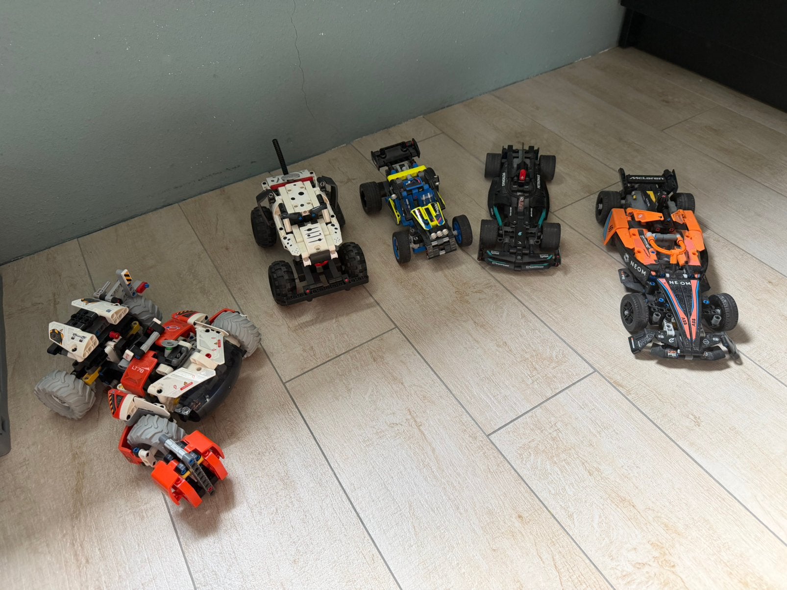 5 LEGO TECHNIEK- VOERTUIGEN, Ophalen of Verzenden, Zo goed als nieuw