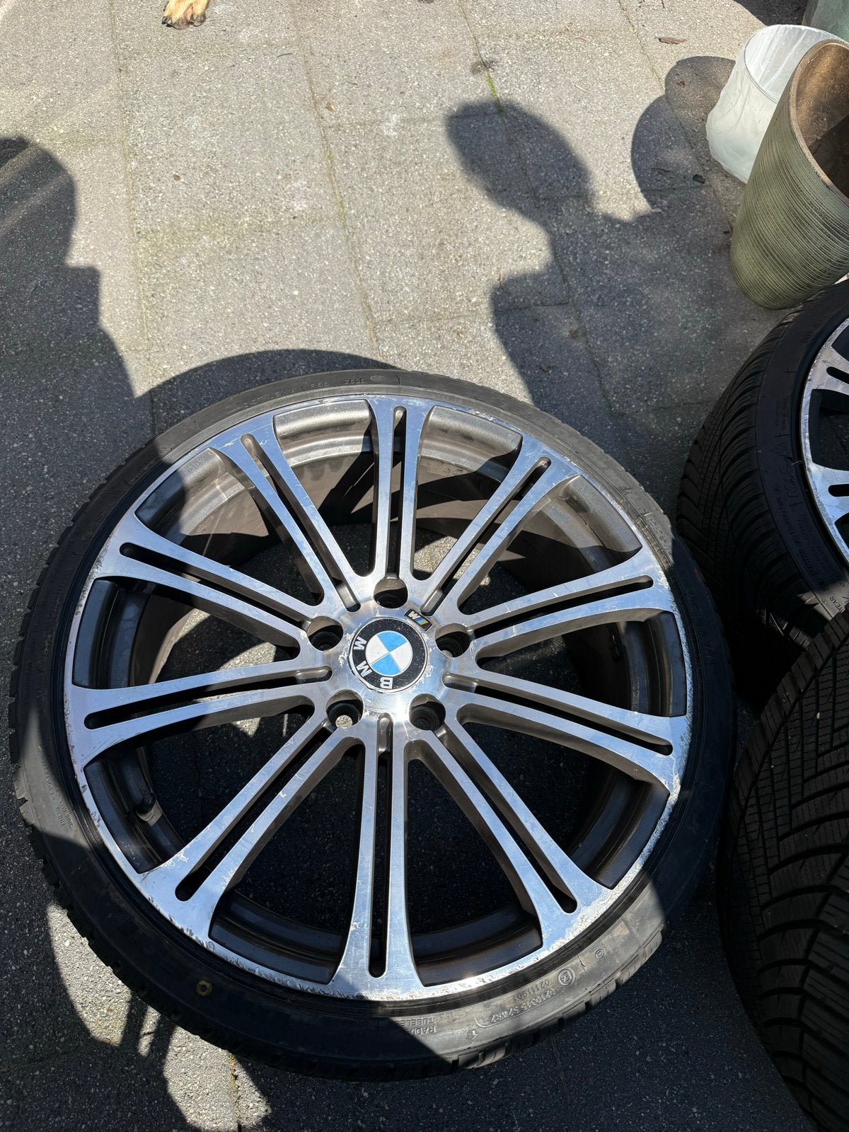 Gebruikte BMW velgen met lichte schade en scheurtje, Auto-onderdelen, Banden en Velgen, Gebruikt, Velg(en), Ophalen, 19 inch