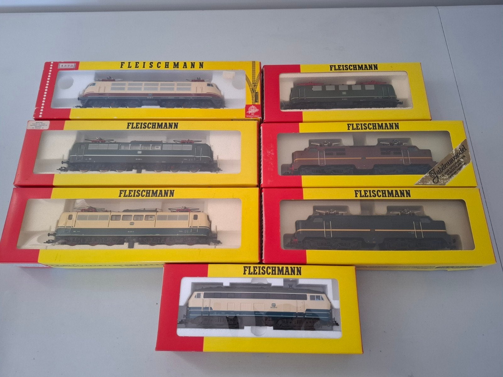 Fleischmann H0 diverse elektrische locomotieven en dieselloc, Fleischmann, Analoog, Nieuw, Ophalen of Verzenden