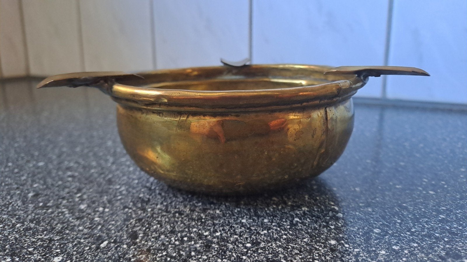 Vintage Koperen Asbak - Handgemaakt, Ophalen of Verzenden, Koper