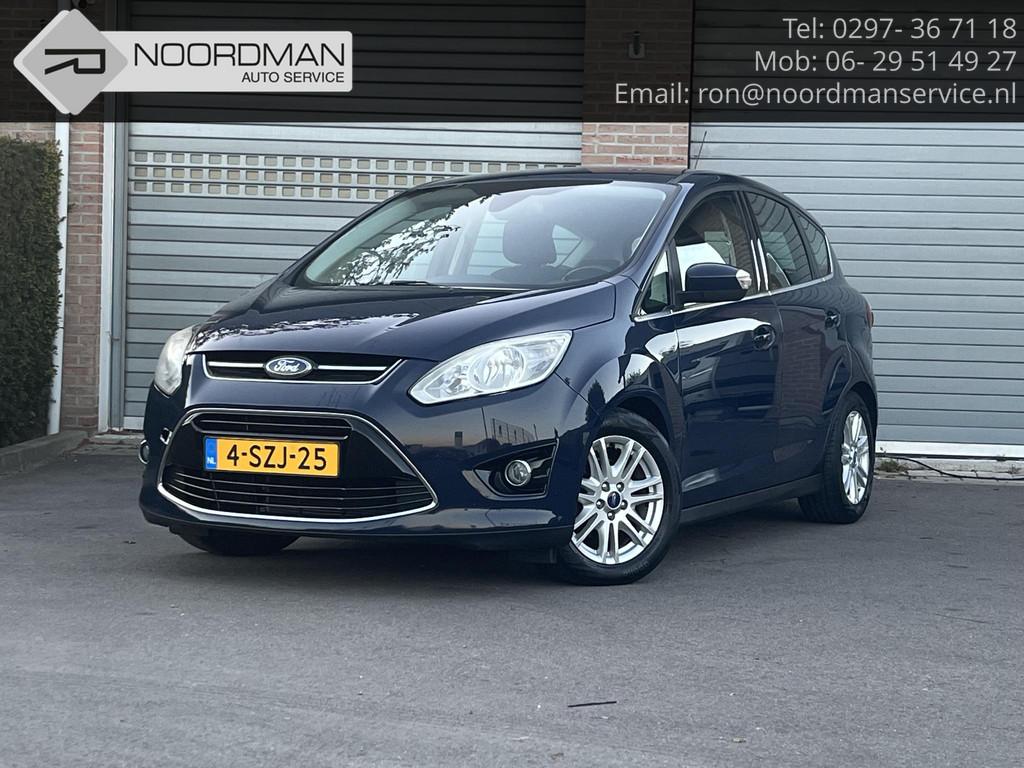 Ford C-Max 1.0 Titanium, Auto's, Voorwielaandrijving, Euro 5, Gebruikt, Blauw