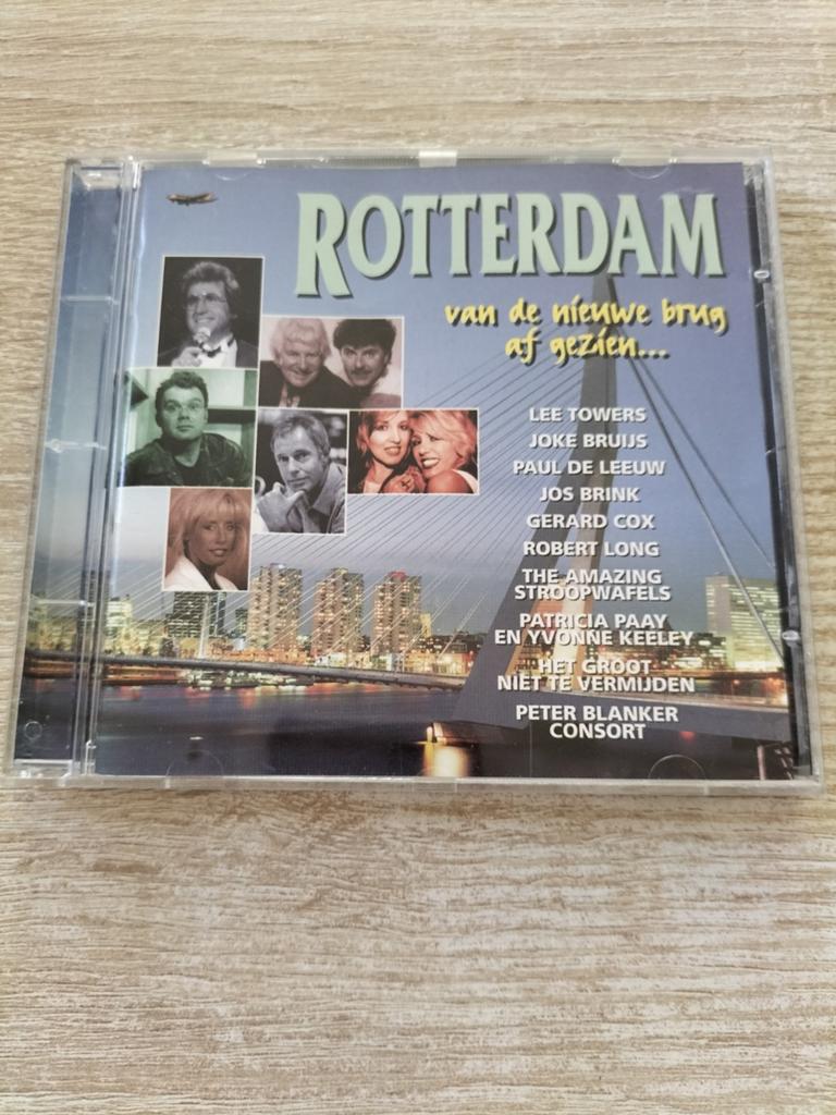 Rotterdam van de nieuwe brug af gezien, Ophalen of Verzenden, Nederlandstalig