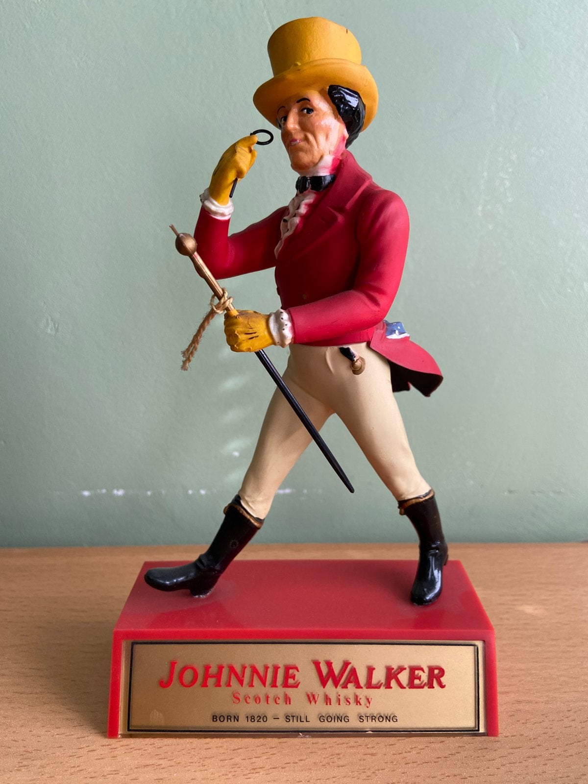 Johnnie Walker Whisky - Vintage winkelreclame, Ophalen of Verzenden, Zo goed als nieuw, Gebruiksvoorwerp
