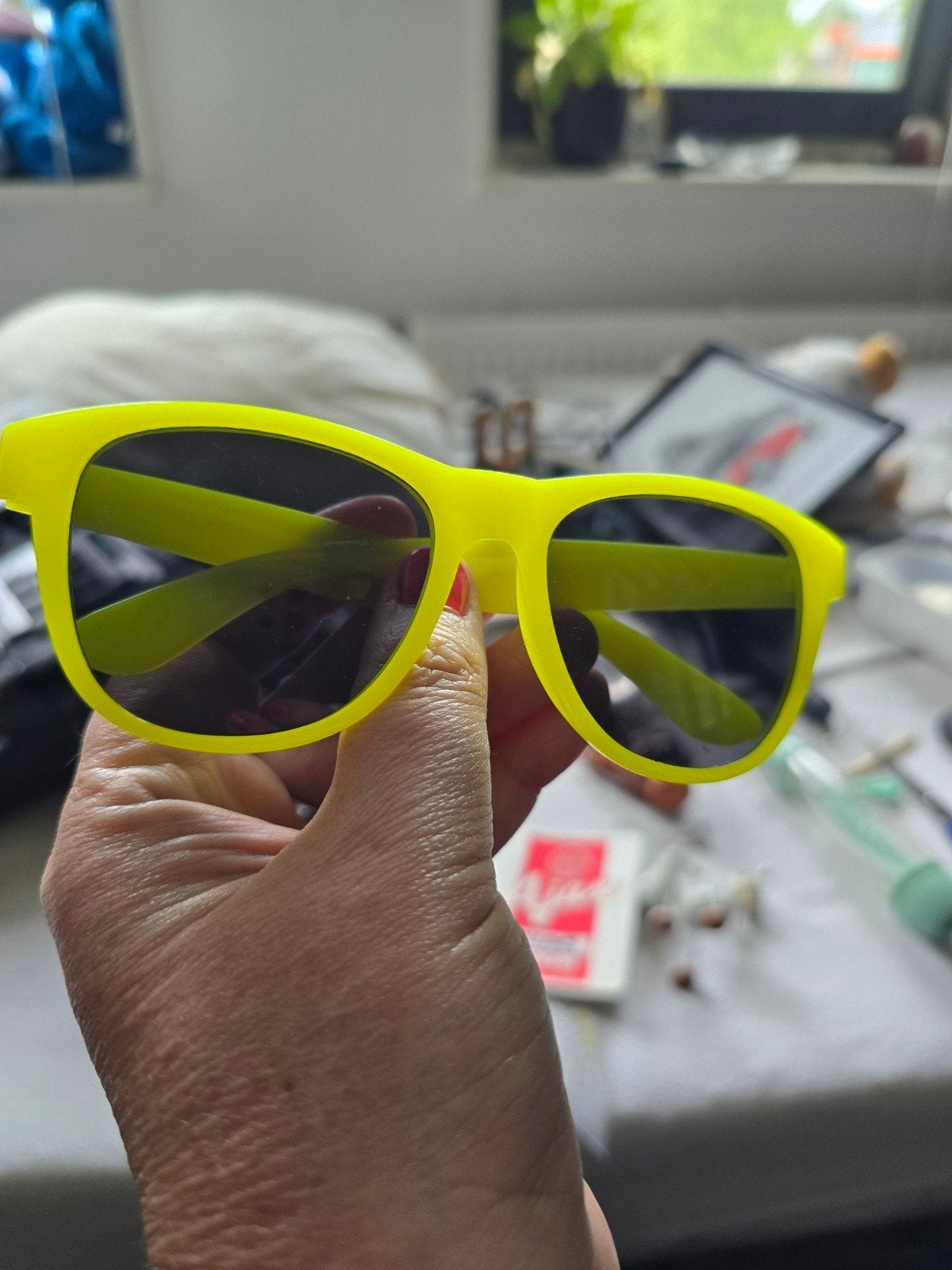 Flitsende zonnebrillen, Sieraden, Tassen en Uiterlijk, Zonnebrillen en Brillen | Heren, Ophalen of Verzenden, Overige kleuren