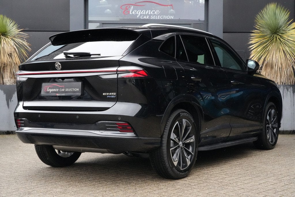 MG HS PHEV 1.5 Plug-in Hybrid Luxury 272pk Navigatie/Stoelve, Auto's, MG, Gebruikt, 4 cilinders, Zwart, Hybride Elektrisch/Benzine