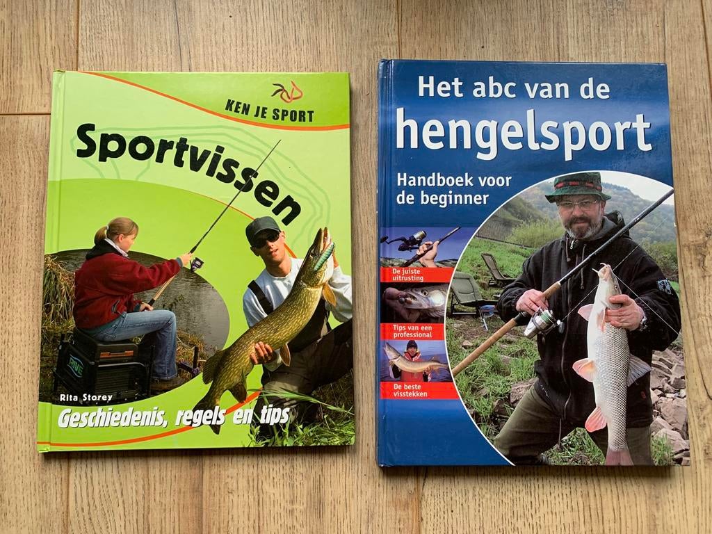 Hengelsport visboeken sportvissen voor beginners vissen, Watersport en Boten, Ophalen of Verzenden, Zo goed als nieuw, Boek of Tijdschrift