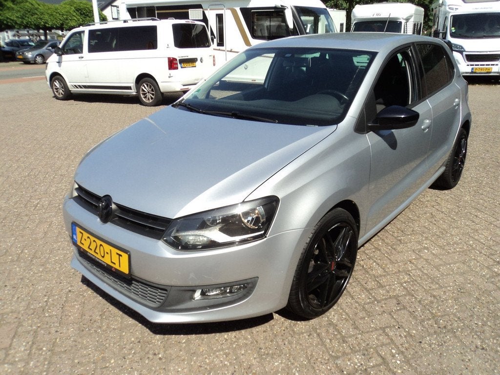 Volkswagen Polo 1.2 TSI Comfortline Automaat Cruise Clima St, Euro 5, Stof, Zwart, 4 cilinders