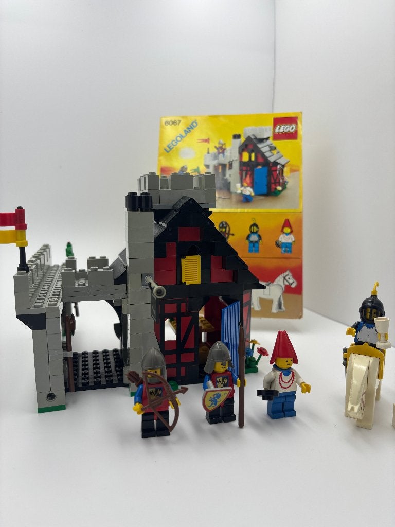 LEGO 6067 Guarded Inn – Castle – 1986 – Compleet, Gebruikt, Lego, Ophalen of Verzenden, Compleet