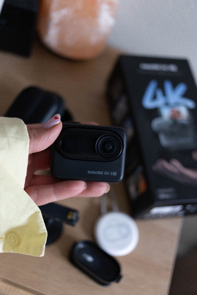 Insta360 GO 3S Midnight Black 128gb met garantie, Ophalen of Verzenden, Gebruikt, GoPro