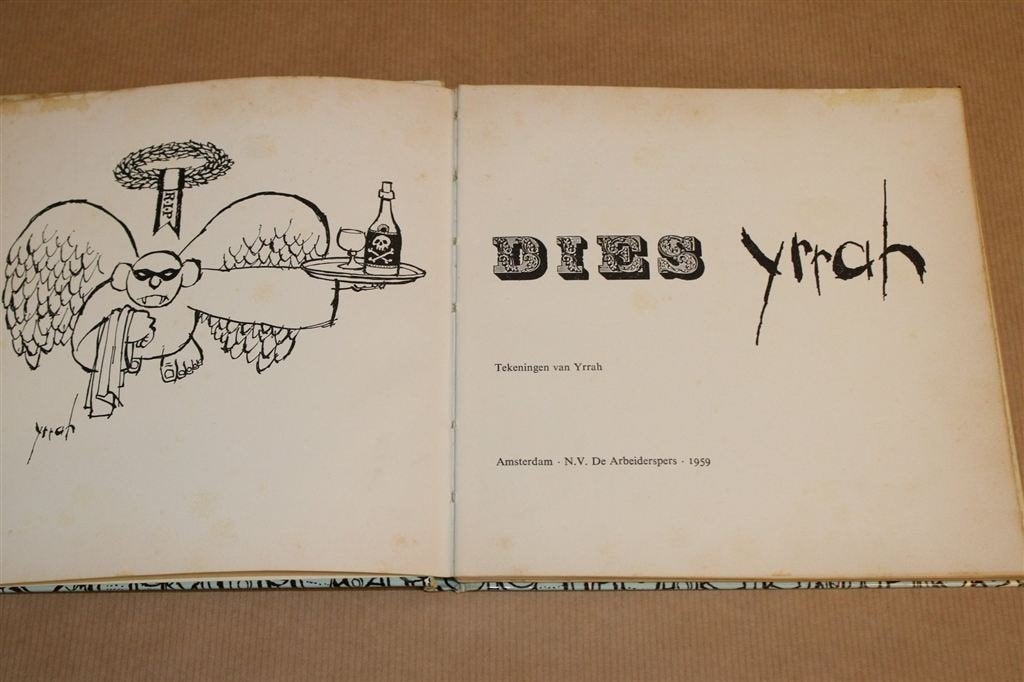 Dies Yrrah — Tekeningen van Yrrah [1959], Ophalen of Verzenden, Gelezen
