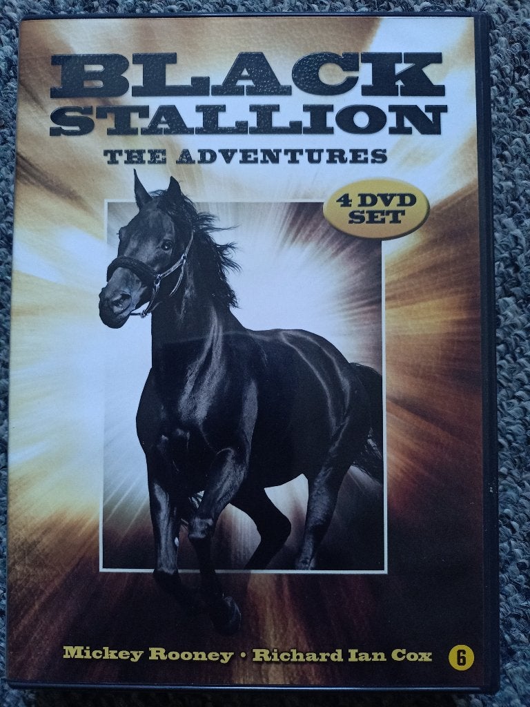 Black Stallion: The Adventures - 4 DVD Set, Engels, Nederlands, Ophalen of Verzenden, Zo goed als nieuw