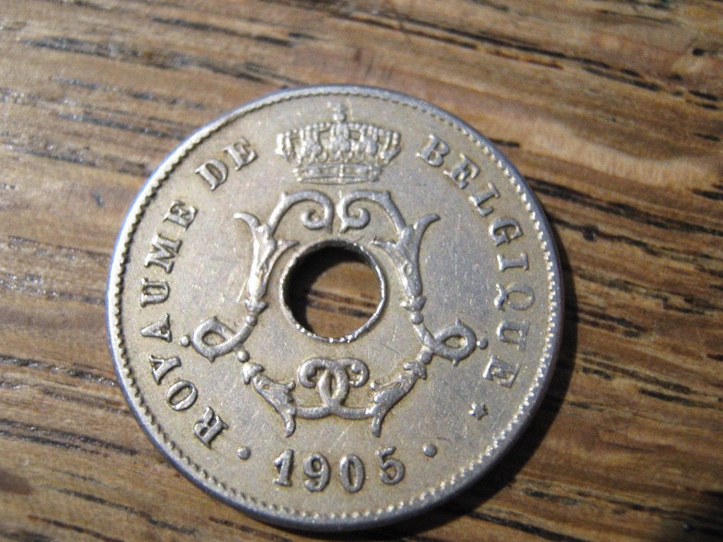 Belgie 10 Centimes 1905, Waals, Leopold II #377, Ophalen of Verzenden, Overig, Losse munt