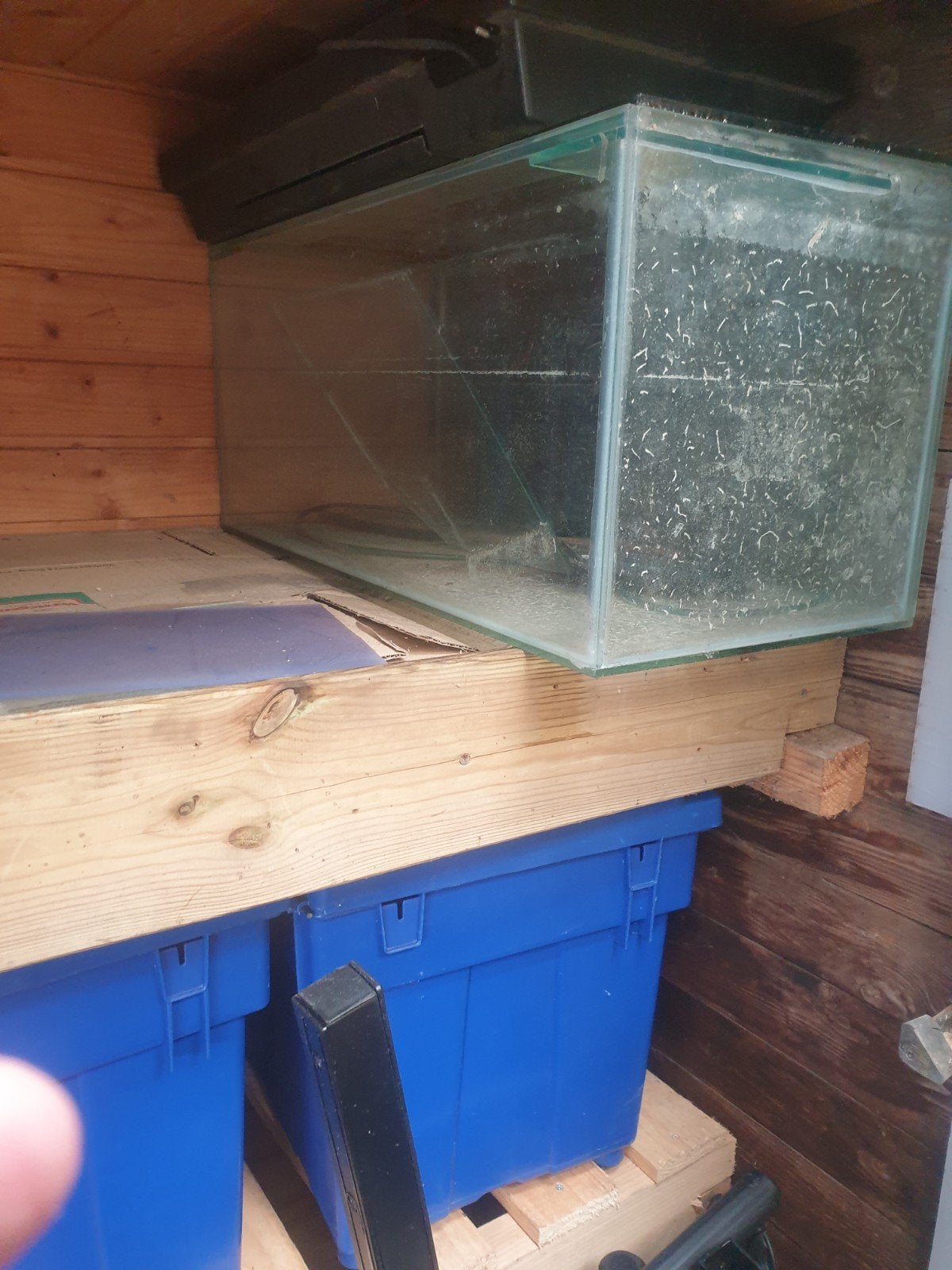 te koop 3 x aquariums 1 van 90x 30x30 en 1 van 70 x30 x 30, Dieren en Toebehoren, Ophalen, Leeg aquarium