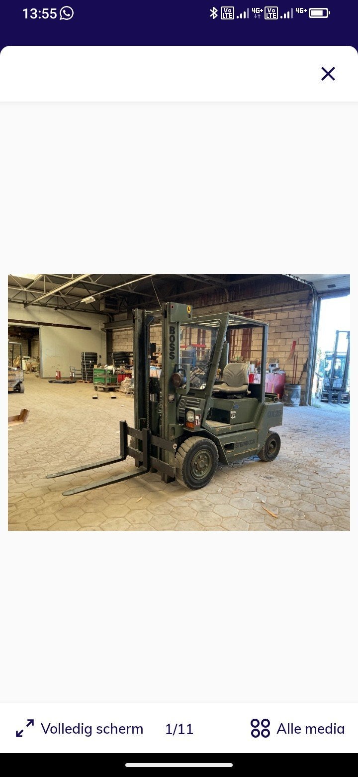 Goede Steinbock BOSS QX25 Diesel Heftruck - 2500 kg., Ophalen, Diesel, Heftruck, BOSS