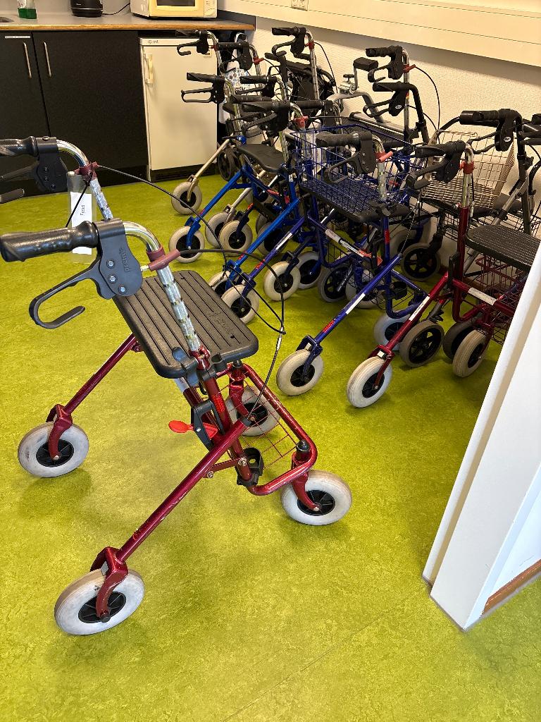 Rollators, Diversen, Ophalen, Opvouwbaar, Gebruikt