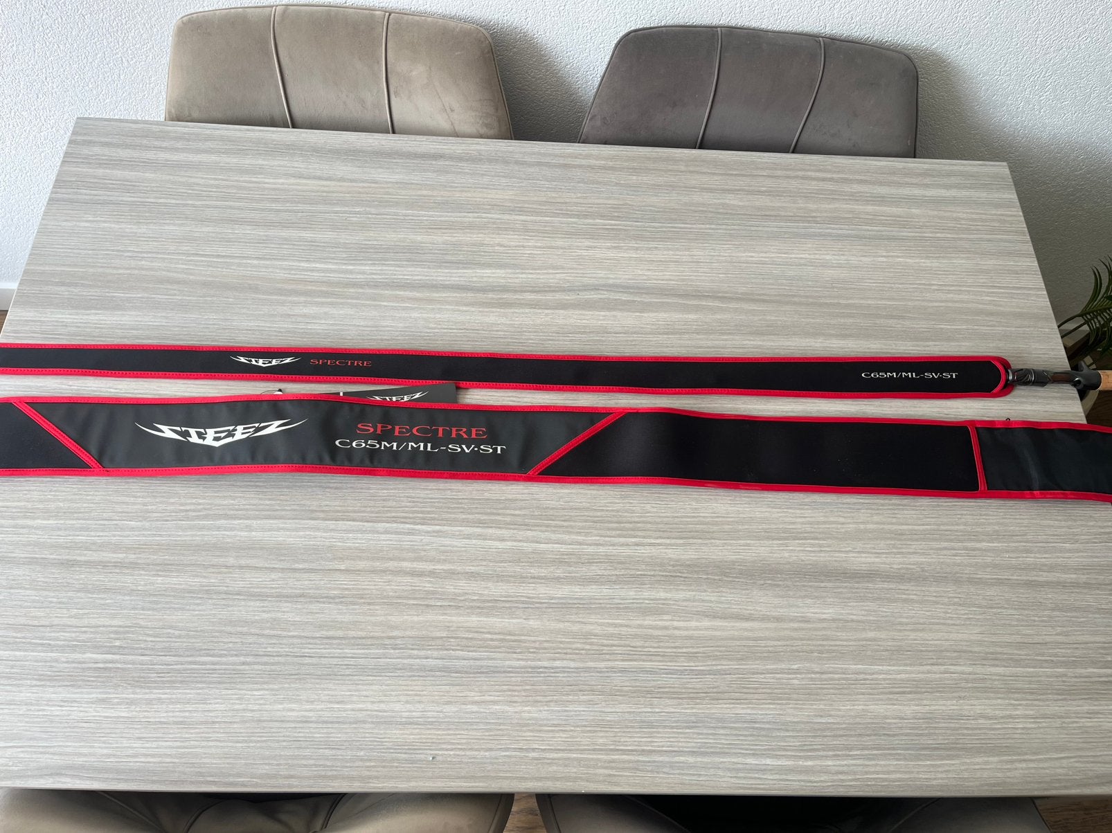 Daiwa 26 Steez C65M/ML-SV.ST “Specter”, Ophalen, Zo goed als nieuw, Werphengel