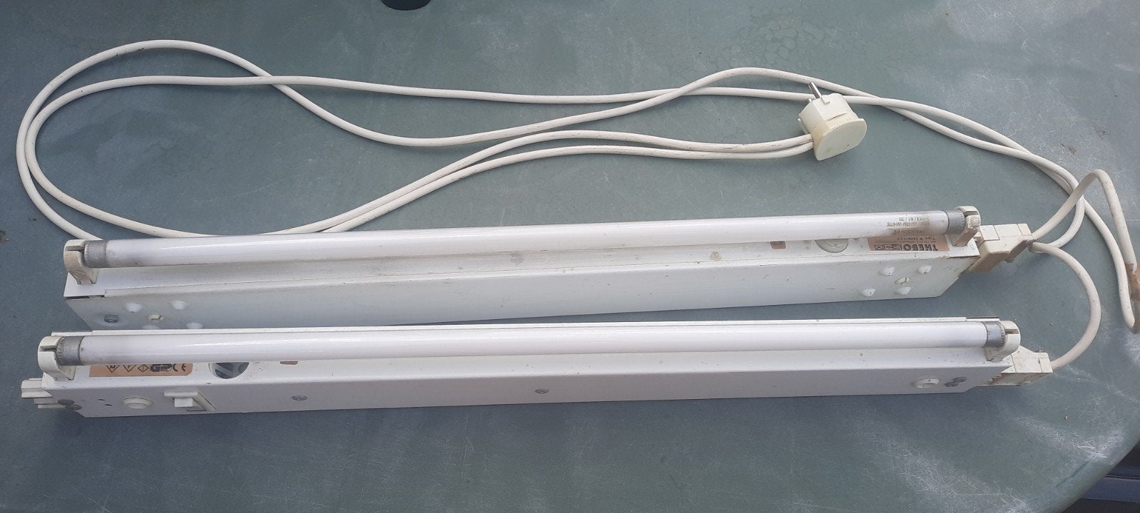 TL armatuur 2x, Ophalen, Gebruikt