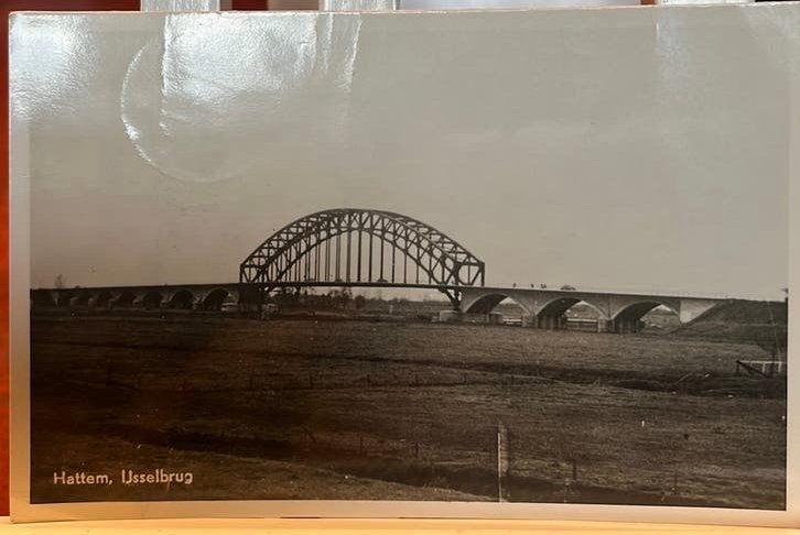 Hattem IJsselbrug Zwolle 1951, Ophalen of Verzenden, 1940 tot 1960, Overijssel