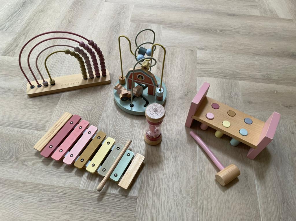 Litte dutch speelgoed pakket, Kinderen en Baby's, Speelgoed | Houten speelgoed, Ophalen, Zo goed als nieuw