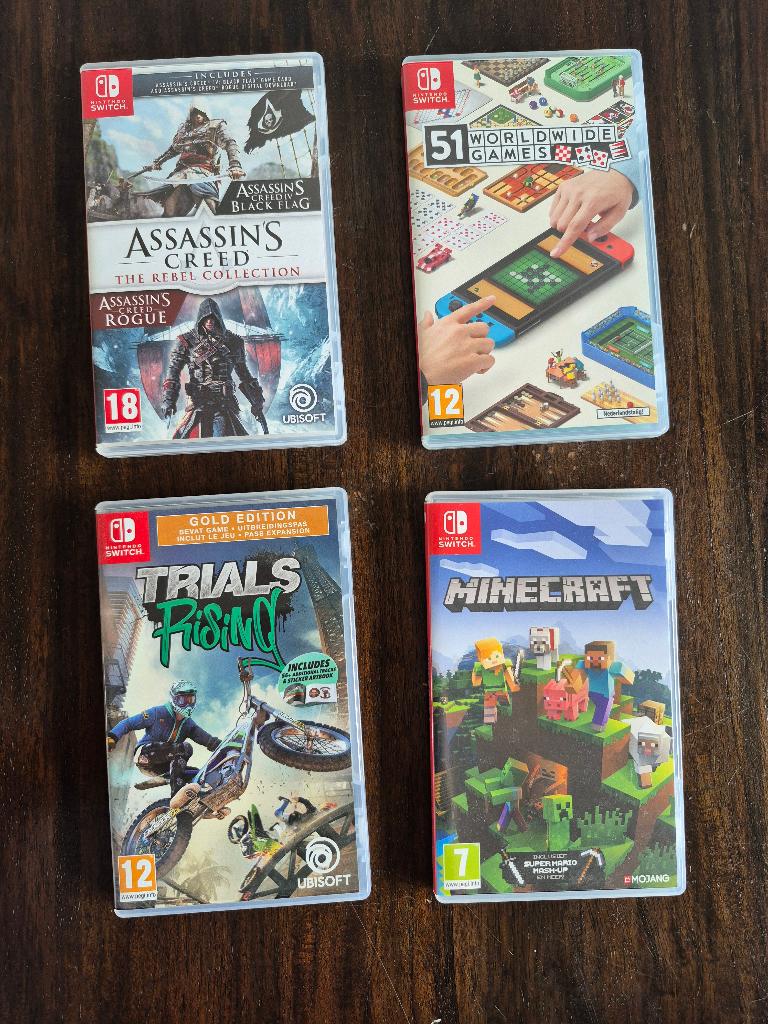 Nintendo Switch Games - Diverse Collectie, Spelcomputers en Games, Avontuur en Actie, Ophalen of Verzenden, Zo goed als nieuw
