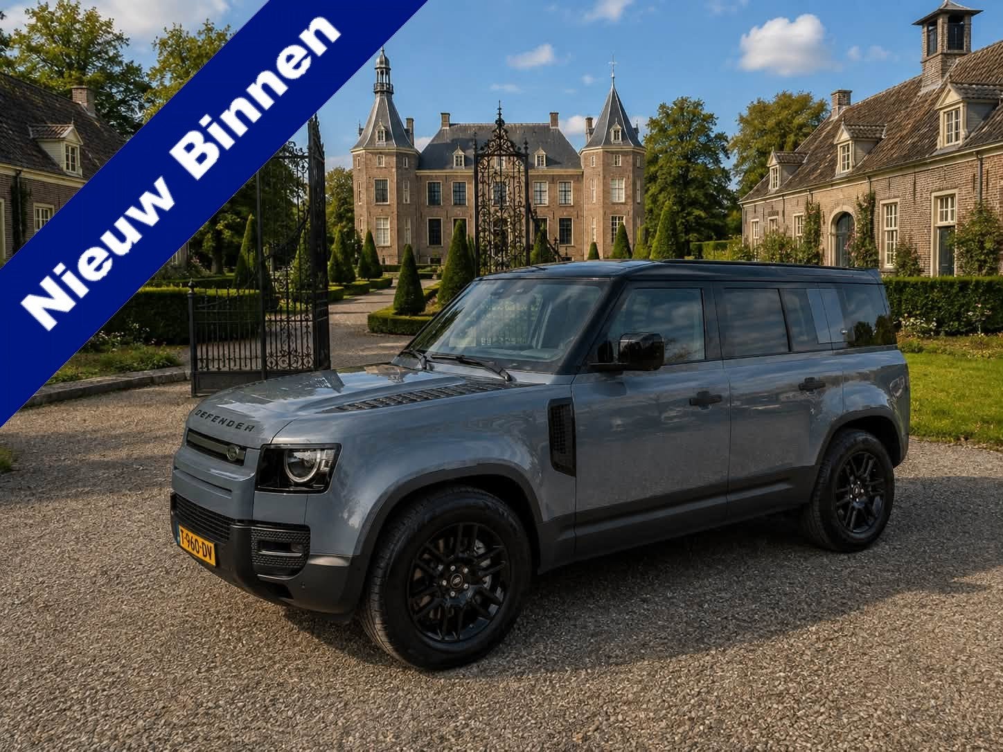 Land Rover Defender 110 3.0 P400 110 X-Dynamic S 5 Persoons, Automaat, Gebruikt, Blauw, 2996 cc