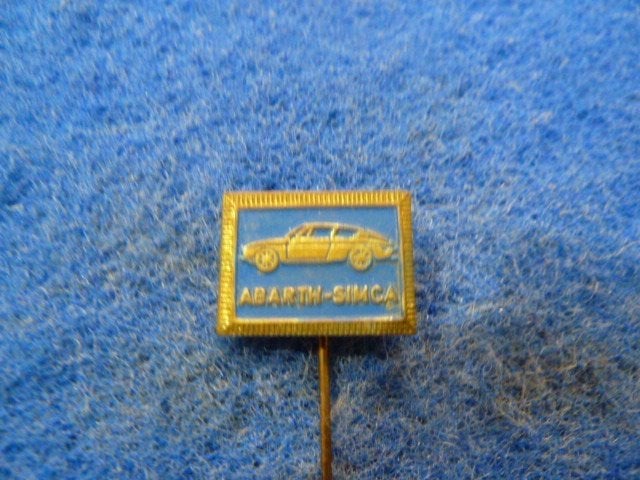 Speldje Abarth - Simca, Ophalen of Verzenden, Zo goed als nieuw, Overige onderwerpen