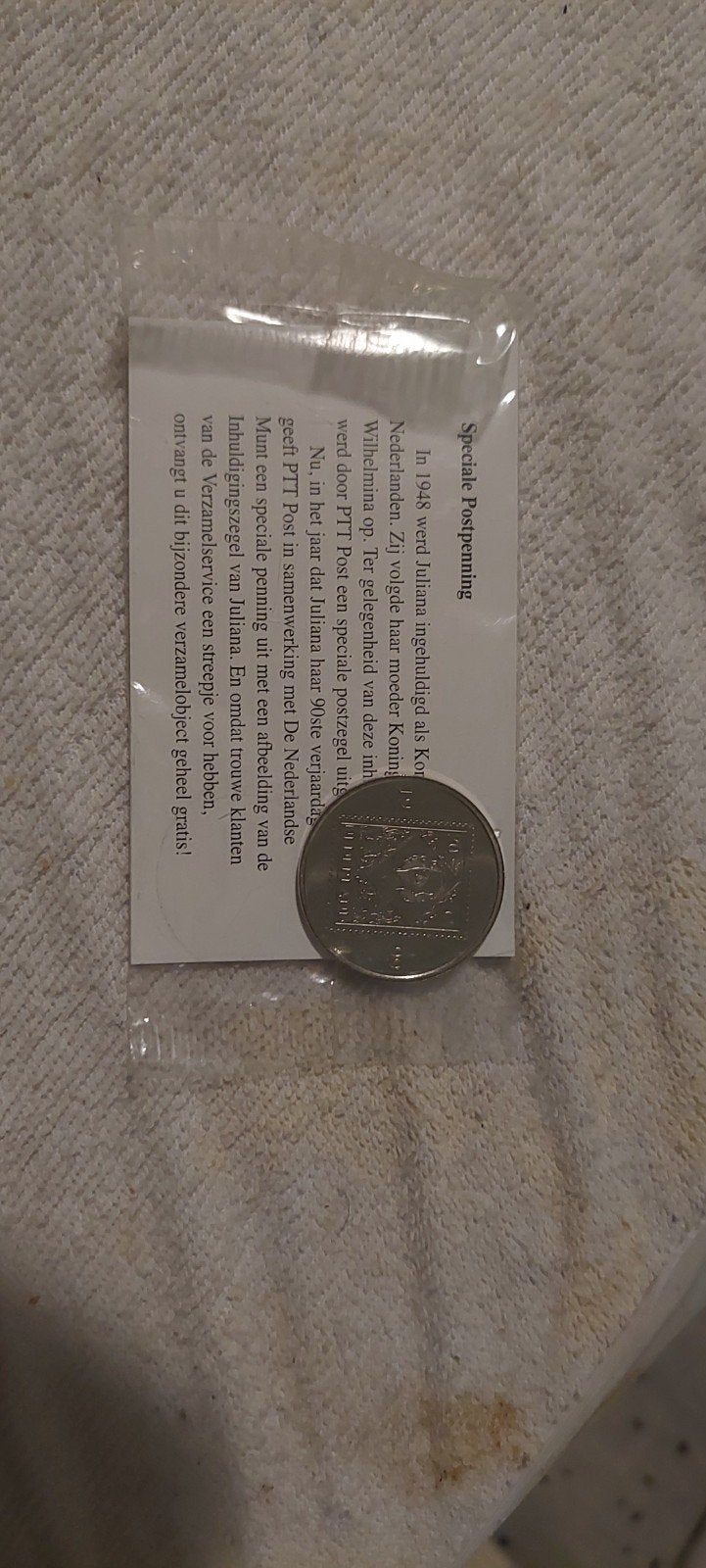 Speciale Postpenning Juliana 90ste verjaardag, Postzegels en Munten, Ophalen of Verzenden