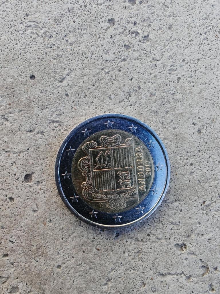 2 euro munt Andorra 2017, Postzegels en Munten, Munten | Europa | Euromunten, Ophalen of Verzenden