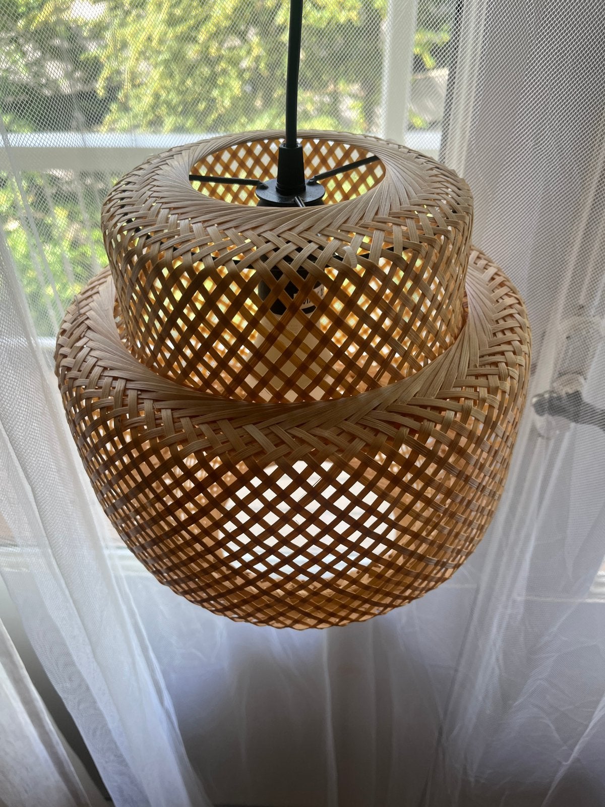Ikea sinnerlig hanglamp, Ophalen of Verzenden, Zo goed als nieuw, Minder dan 50 cm