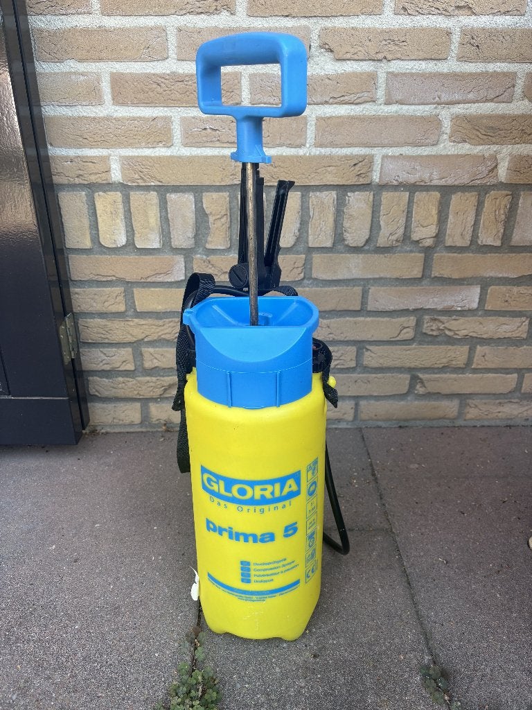 Te koop Gloria Prima 5 drukspuit, 5 liter, Ophalen, Gebruikt, Ongediertebestrijding