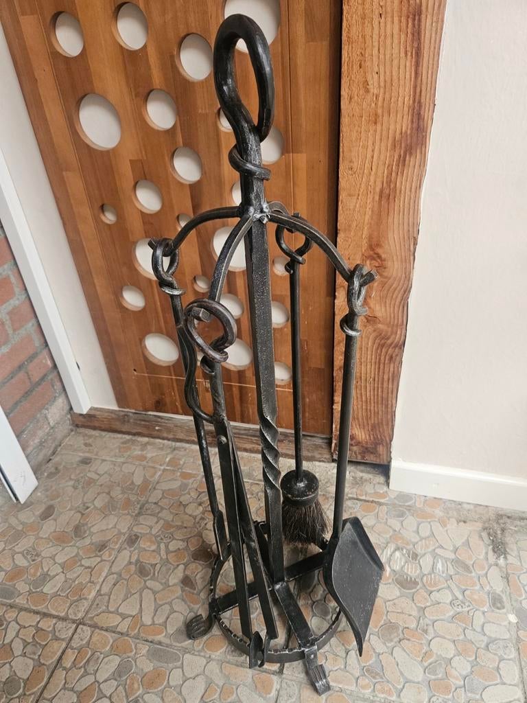 Openhaard spullen set - haardstel, Ophalen of Verzenden, Gebruikt, Overige soorten