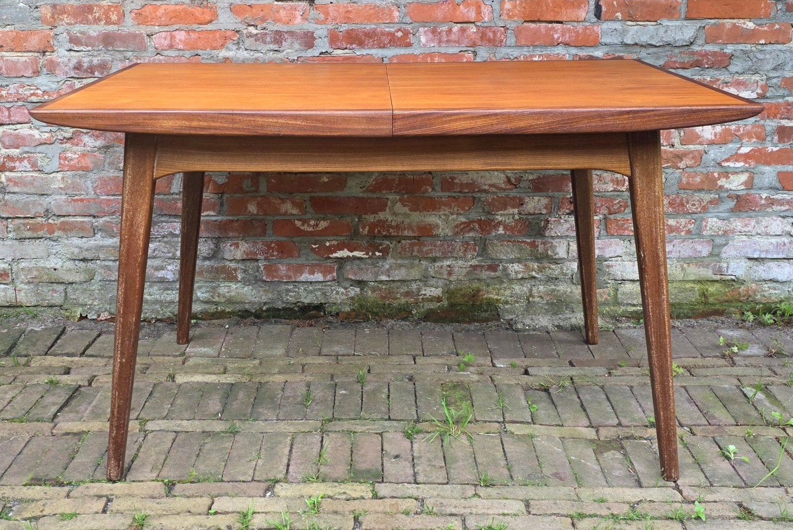 Vintage, design eettafel. Louis van Teeffelen., Ophalen, Wébé,  Louis van Teeffelen, Rechthoekig