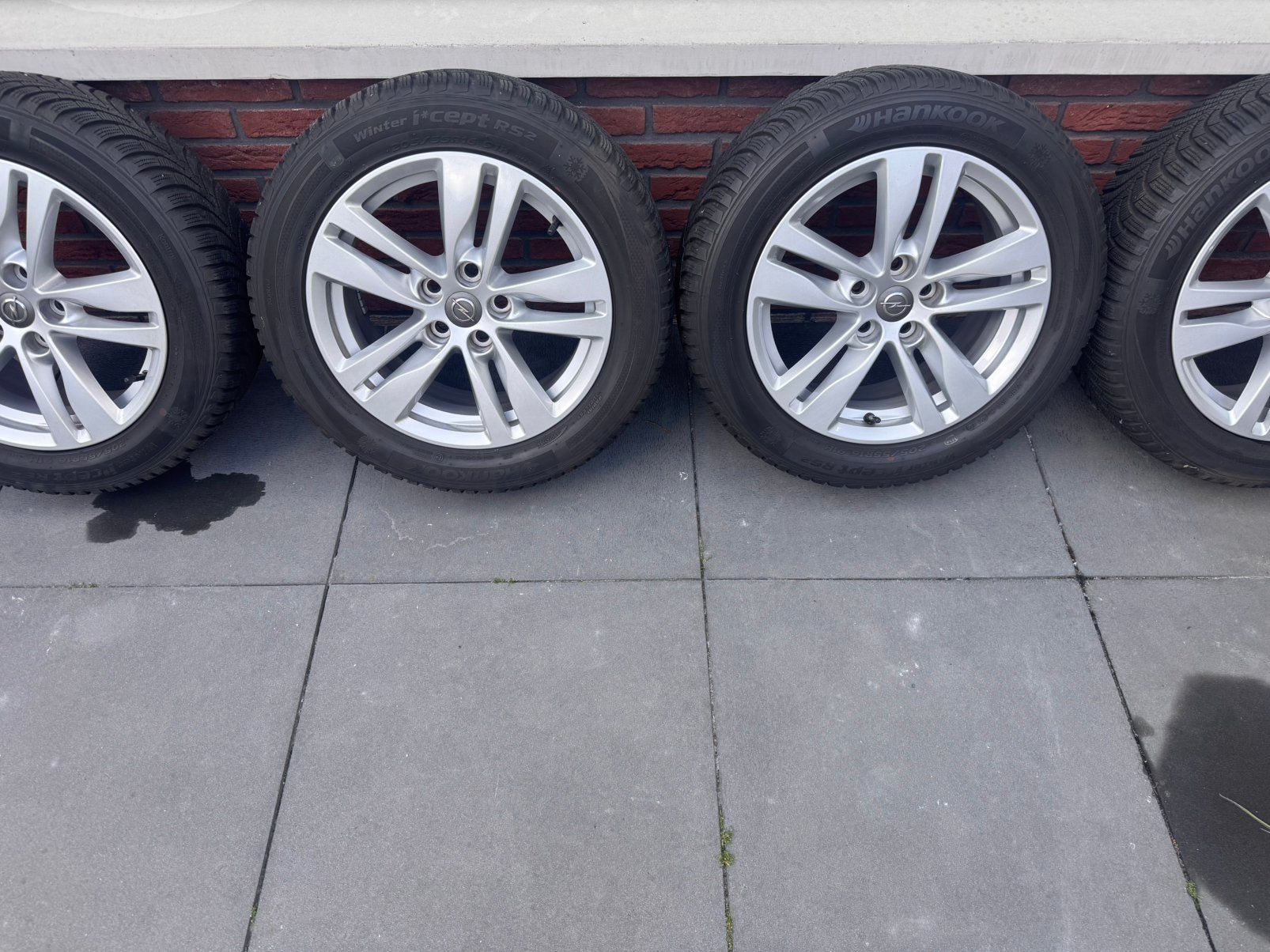 Licht metalen velgen Opel, Auto-onderdelen, Banden en Velgen, Ophalen, Gebruikt, Velg(en), 16 inch