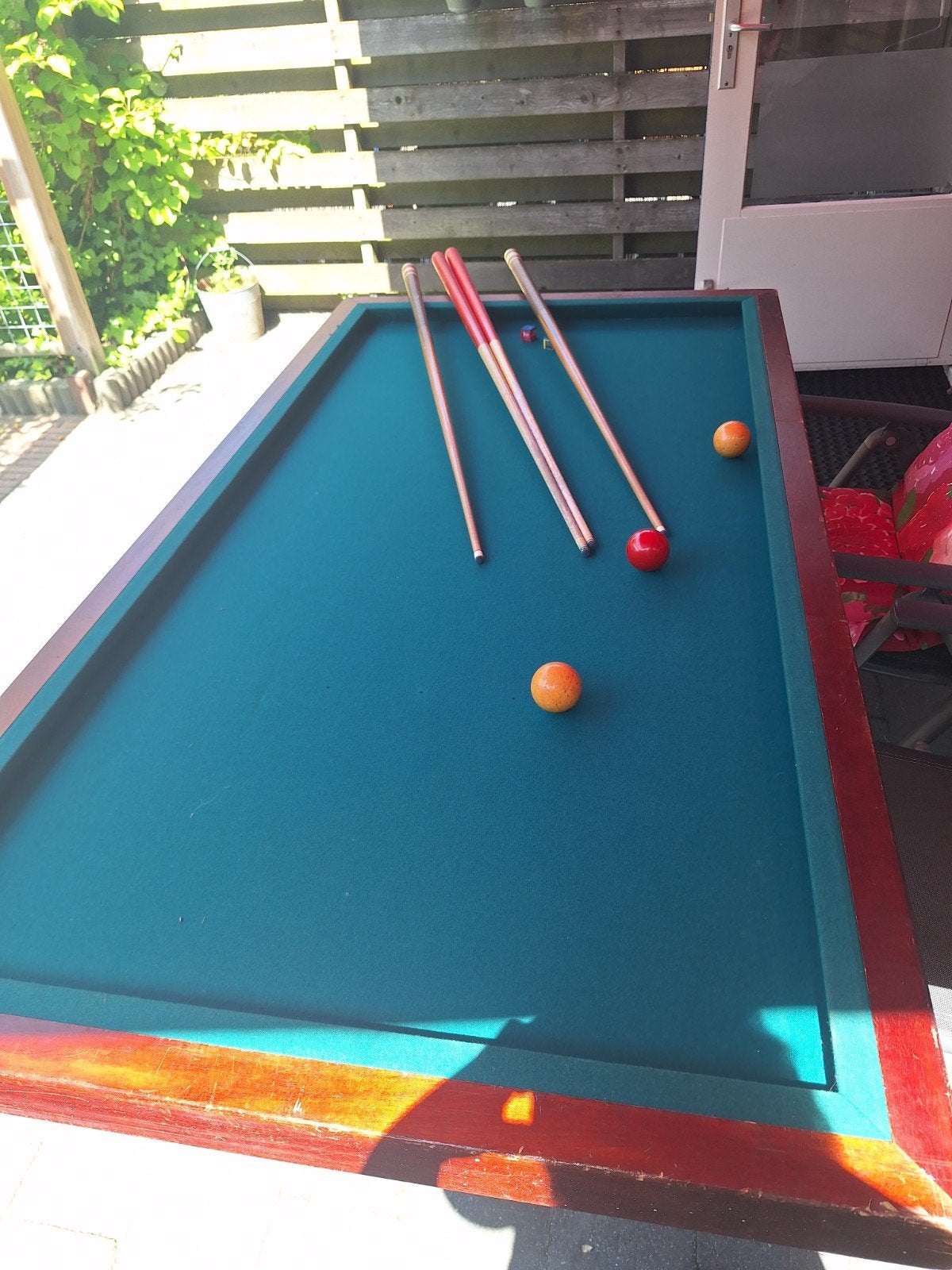 Complete Carambole Biljarttafel met Accessoires (C616), Sport en Fitness, Biljarten en Poolen, Ophalen, Gebruikt, Biljarttafel