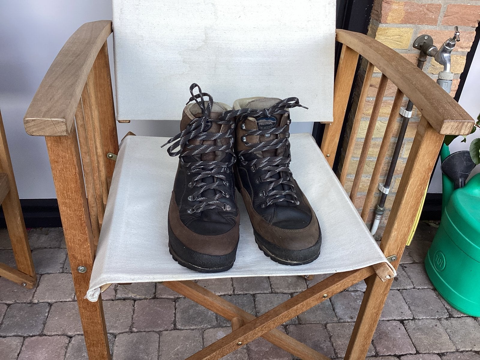 Meindl Bergschoenen Maat 48 - 1 Seizoen Gebruikt € 100,00, Ophalen, Gebruikt, Schoenen