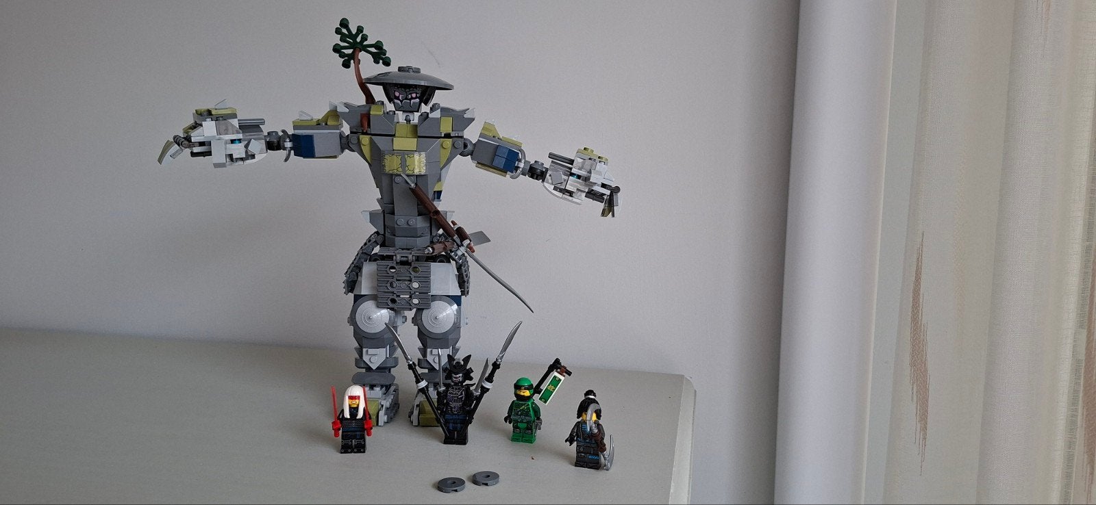 Lego Ninjago set 70658 Oni Titan, Kinderen en Baby's, Lego, Ophalen of Verzenden, Zo goed als nieuw, Compleet