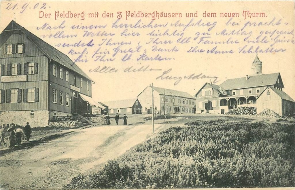 379-079-031 Feldberg, Verzenden, Voor 1920, Duitsland