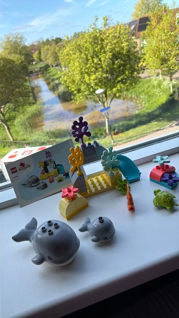 Lego Duplo 10972 Wilde Dieren van de Oceaan, Gebruikt, Overige thema's, Verzenden, Duplo