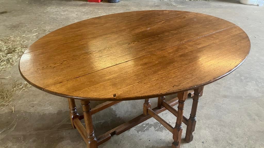 Antieke hangoortafel, Antiek en Kunst, Ophalen