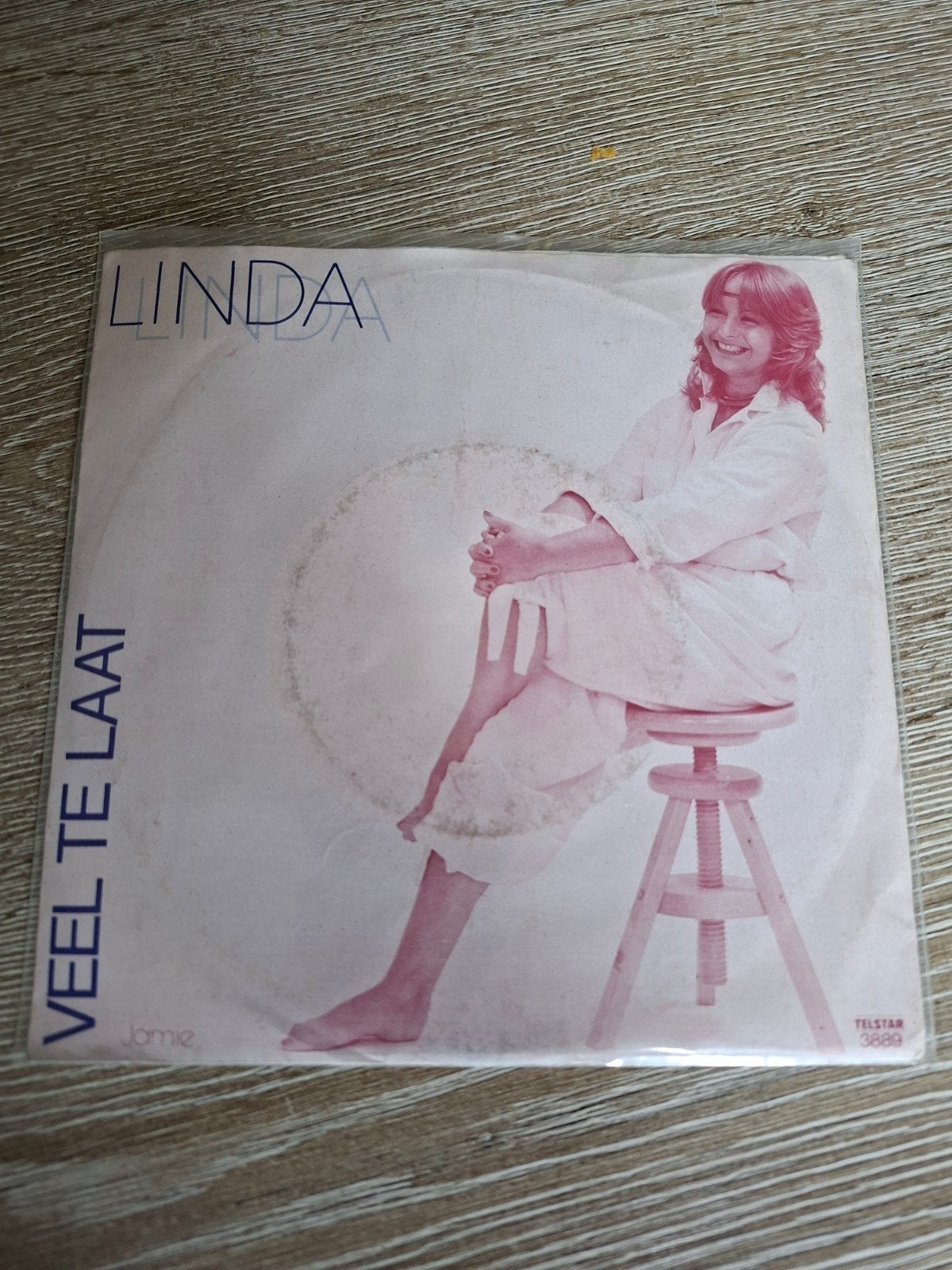 Linda - Veel Te Laat (Piratenhits), Gebruikt, 7 inch, Ophalen of Verzenden, EP