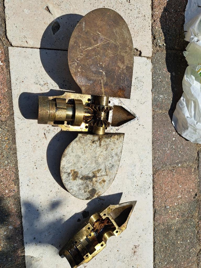 Klapschroef, Ophalen of Verzenden, Gebruikt, Motor en Techniek, Zeilboot