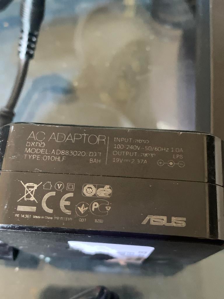 Asus AC/DC Adapter - Model AD883020 (19V 2.37A), Ophalen of Verzenden, Gebruikt