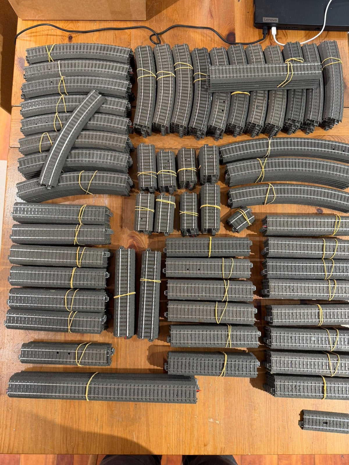 Marklin C rail pakket 324 stuks, Wisselstroom, -, -, Rails
