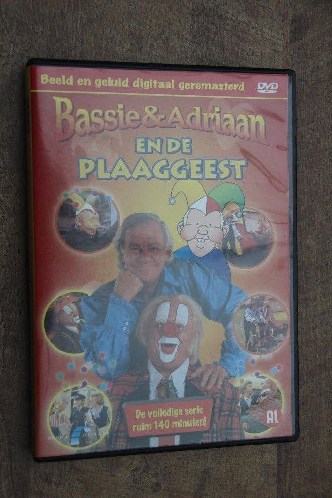 Bassie & Adriaan  en de plaaggeest, Cd's en Dvd's, Ophalen of Verzenden, Zo goed als nieuw