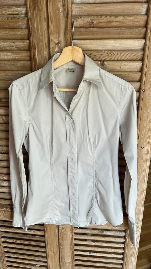 Pauw blouse beige maat 2, Ophalen of Verzenden, Zo goed als nieuw, Maat 36 (S), Beige