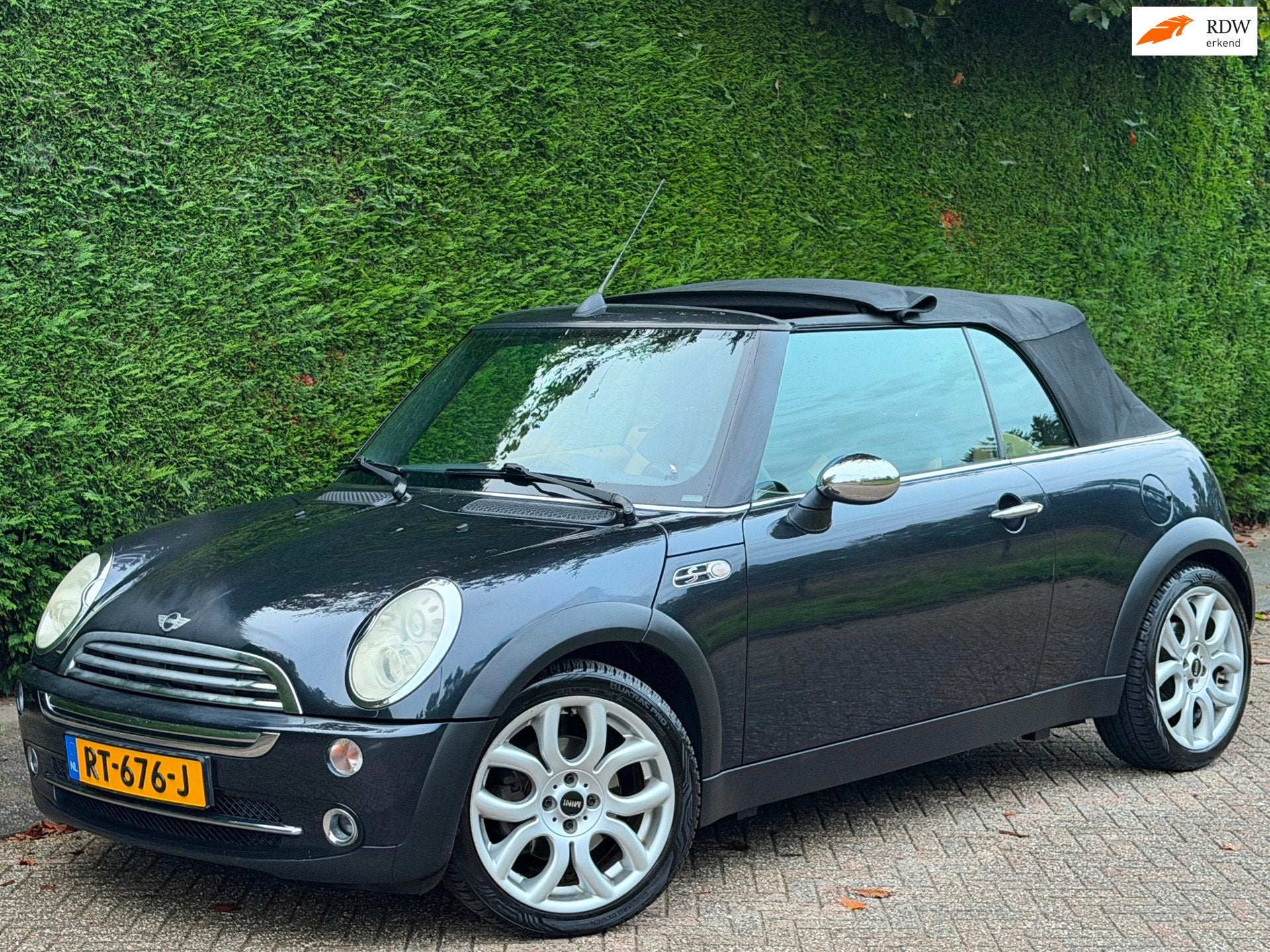 Mini 3-Deurs 1.6 Chrono/LEER/PDC/XENON/RIJDT GOED/APK 2-2027, Auto's, Voorwielaandrijving, Gebruikt, Cabriolet, 4 stoelen