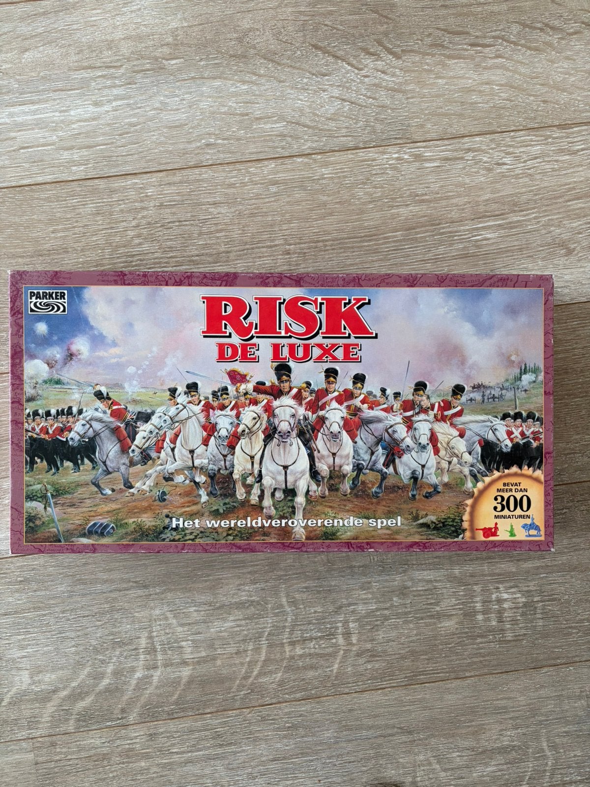 Risk deluxe spel compleet, Hobby en Vrije tijd, Gezelschapsspellen | Kaartspellen, Ophalen of Verzenden, Zo goed als nieuw