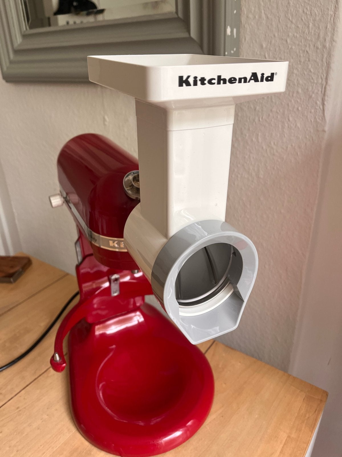KitchenAid Slicer/Shredder Opzetstuk, Ophalen of Verzenden, Zo goed als nieuw