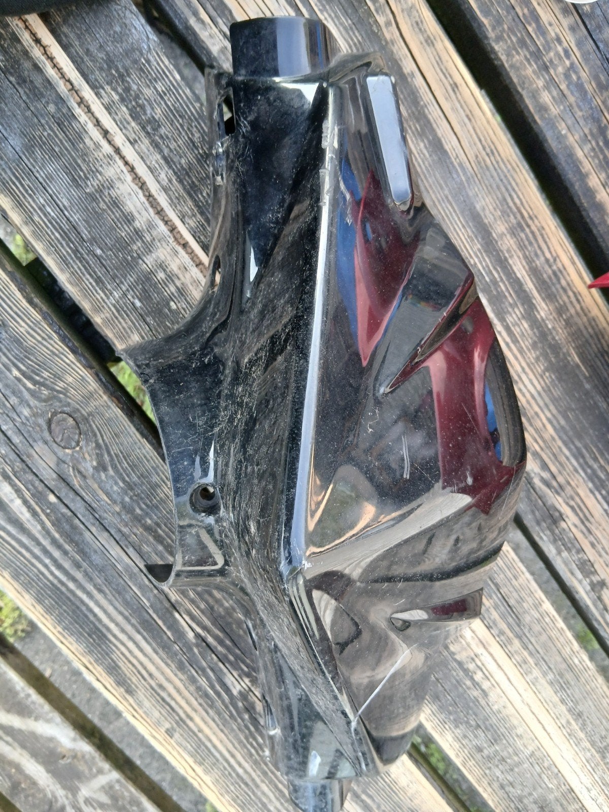 Stuurkap zwart sym xpro orbit 1,2, Fietsen en Brommers, Ophalen of Verzenden, Gebruikt, Kap